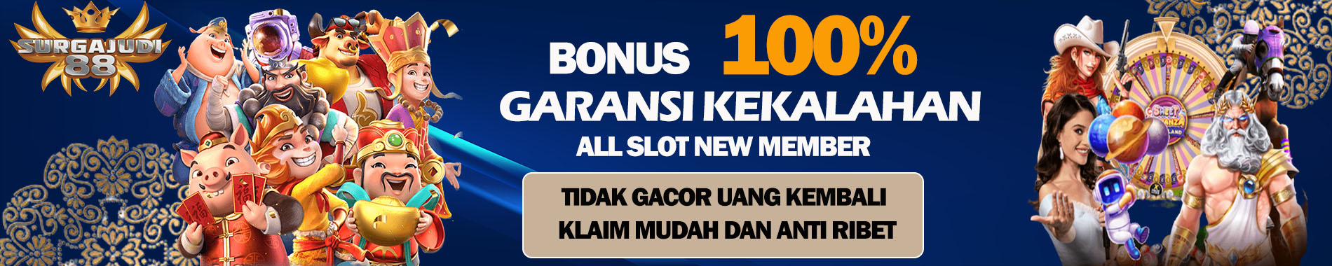 GARANSI KEKALAHAN 100% SLOT